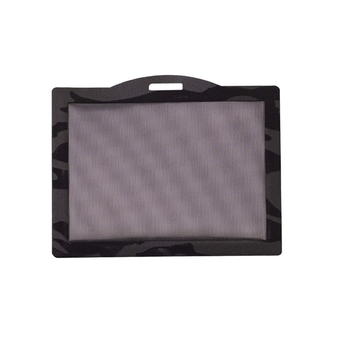 ID Badge & Vaccination Card Holder, Water Resistant ID Card Holder, Fancy Vegan Lightweight Card Holder for Medical Card (Black Zebra)