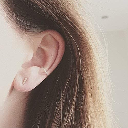 Conch Ear Cuff Sterling Silver trend also in 9ct gold, rose gold earring non pierced snug