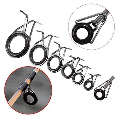Fishing Solid Rod Guide Tip Top Ring Repair