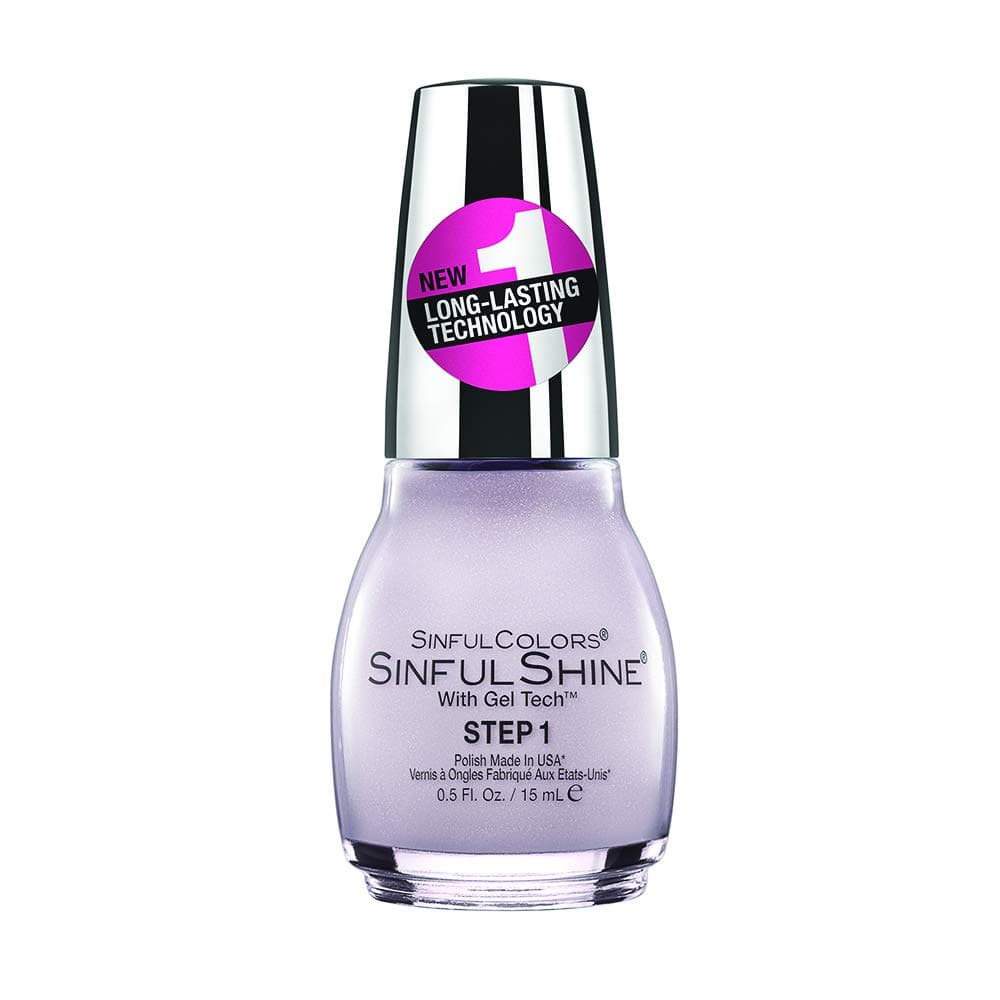 SinfulColors SinfulShine Nail Polish, Prosecco, 2 oz