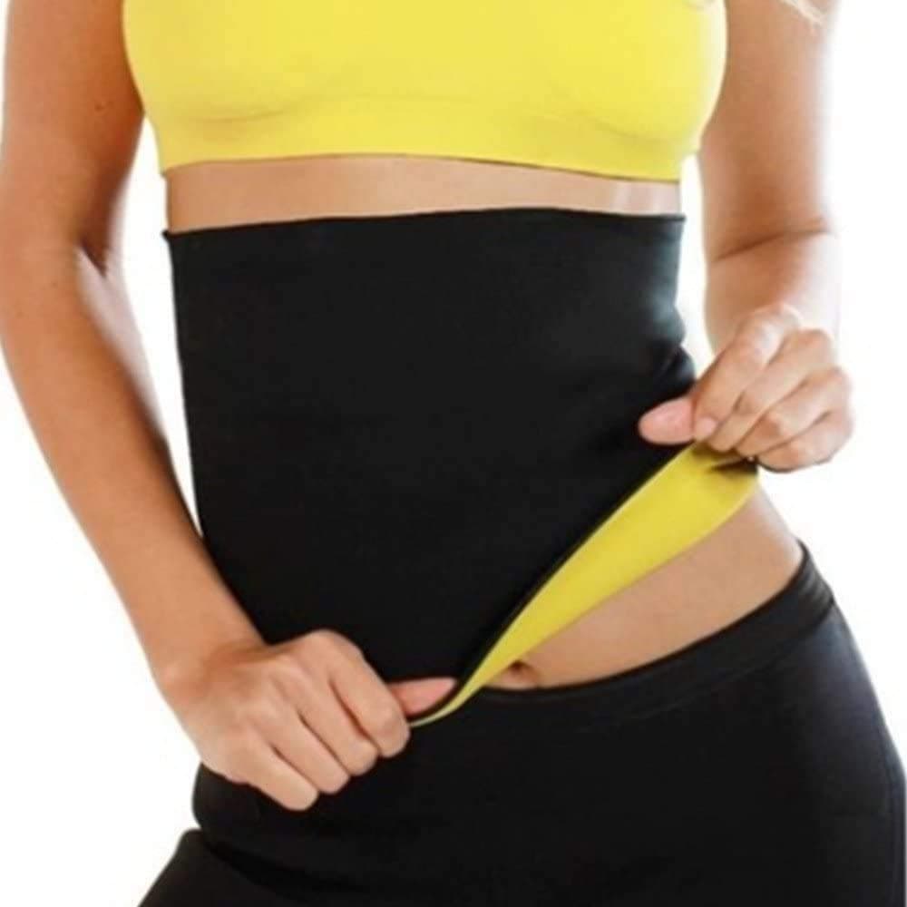 Sweat Shaper Hot Slimming Belt. Slimming and Fitness Flat Stomach Neoprene Waist Belts Body Shaper Training Corset