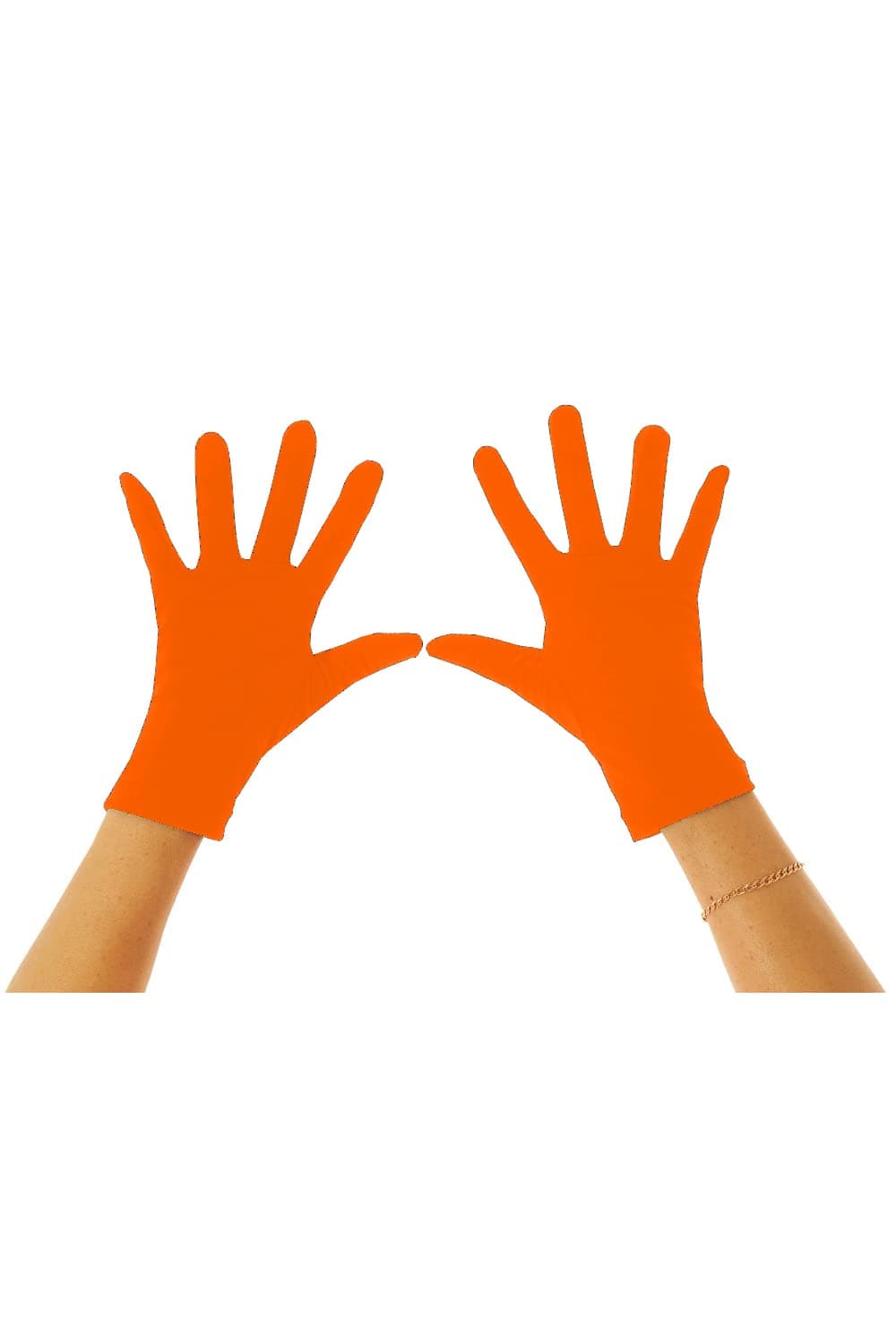 EcoStinger UV & Jellyfish Protective Swim Gloves Sun Protection Cover UPF50+ Orange (M), Orange, M