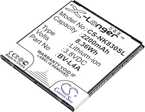 CS-NK830SL Battery 2200mAh compatible with [MICROSOFT] Lumia 540, Lumia 540 Dual SIM, Lumia 830, RM-983, RM-984, RM-985, [NOKIA] RM-1141, Tesla replaces BV-L4A