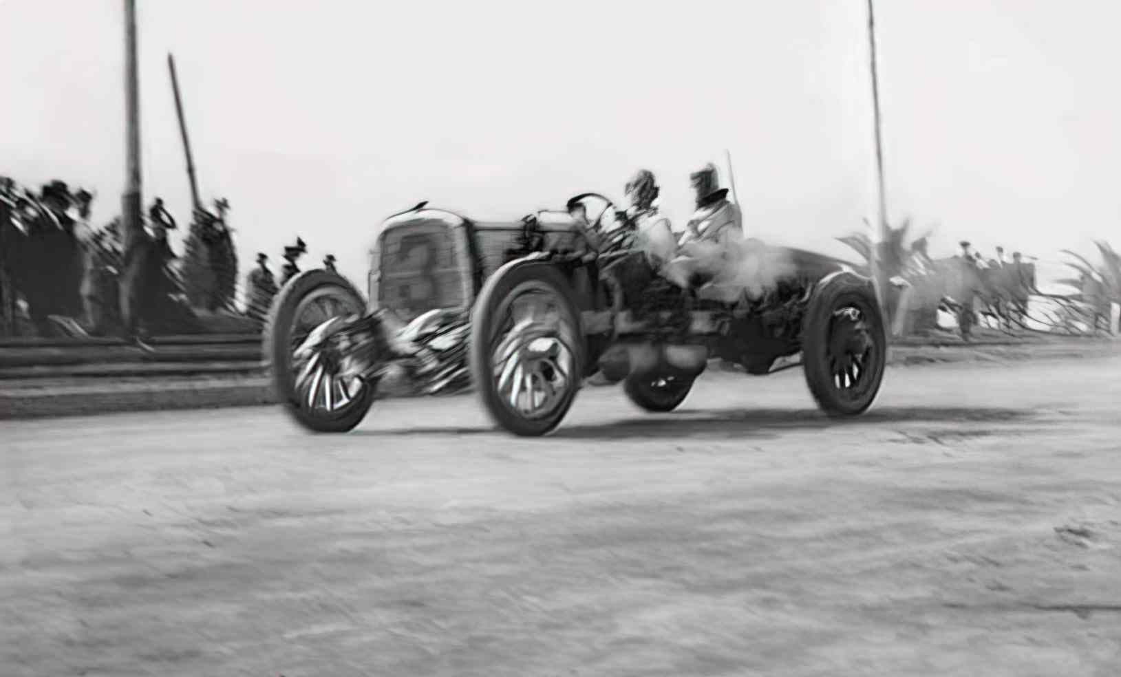 A4 Photo Car 1910 santa monica free for all ted tetzlaff lozier 1st 2