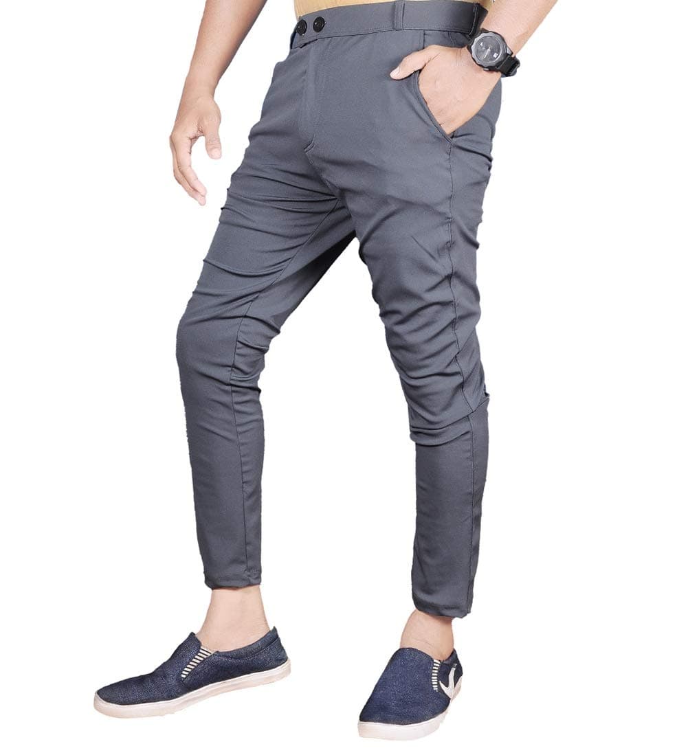 Ezee SleevesMen's Stretchable Less Weight Casual Lycra Pants