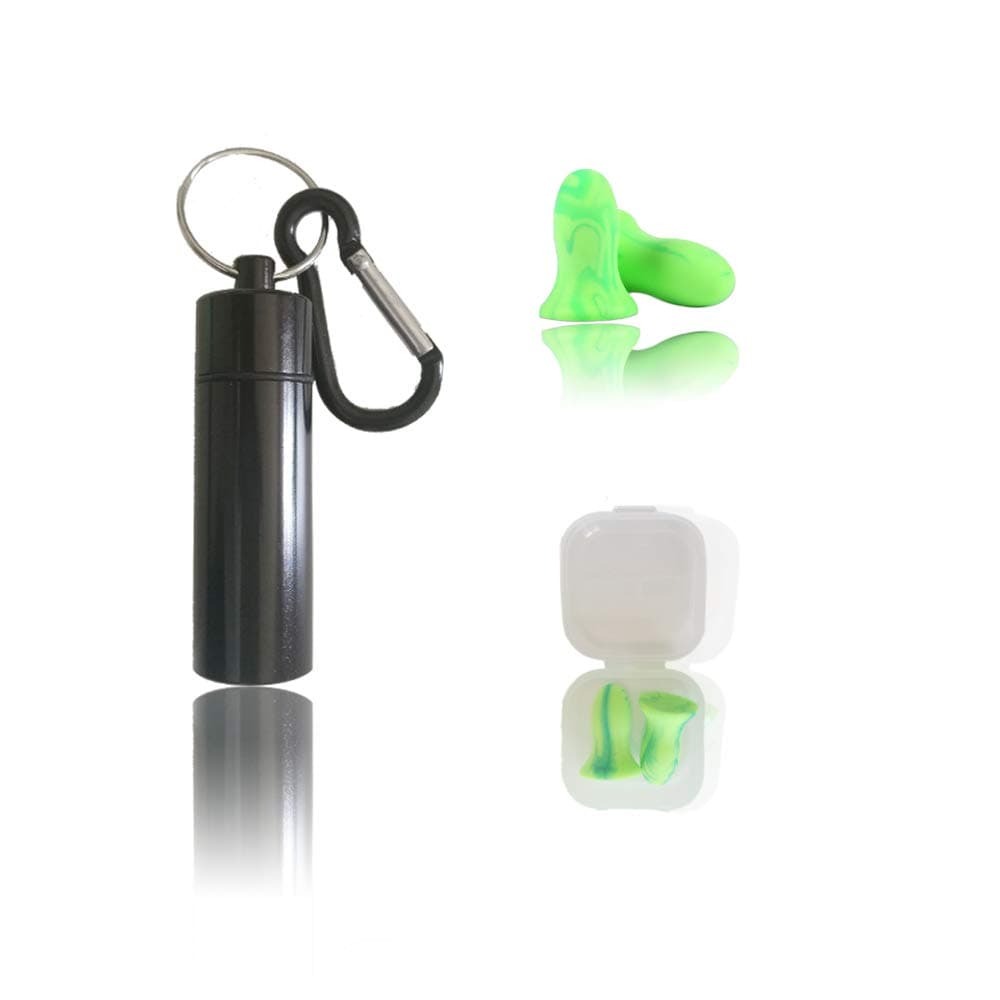Sleeping Earplugs, Ear Plugs,36dB Highest NRR, Comfortable Hearing Protection for Shooting,Swimming, Shooting, Work and Concerts-2Pairs. (Green-99)