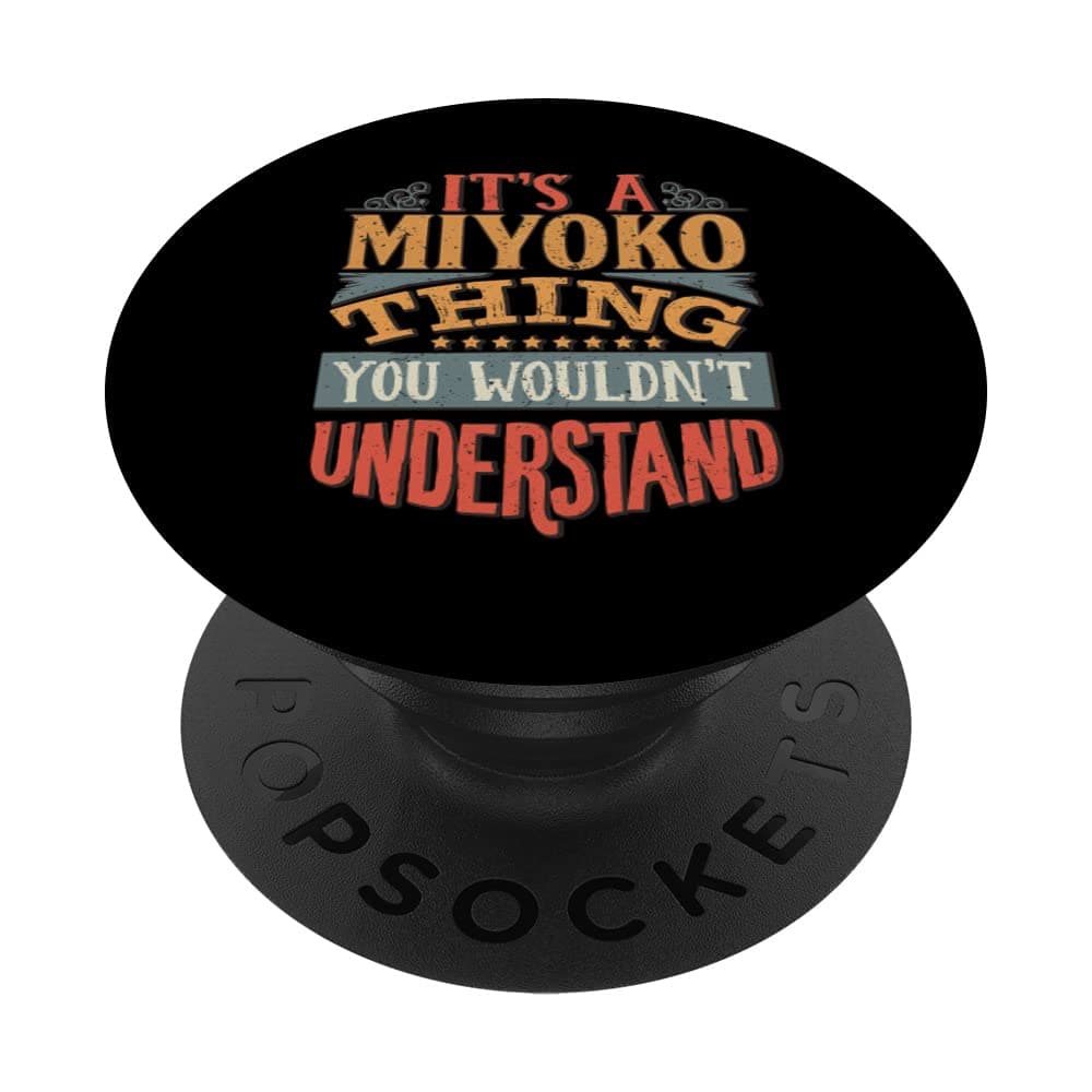 Miyoko Name PopSockets Swappable PopGrip
