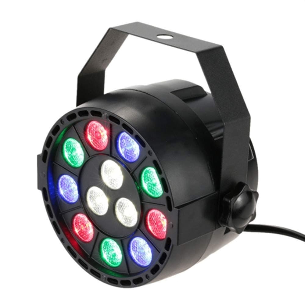 12W Led Uplight RGBW PAR Light Mini 12 LEDs 8 Channel DMX512 Colorful Wall Wash for KTV, Bar, Wedding, Festival Party … …