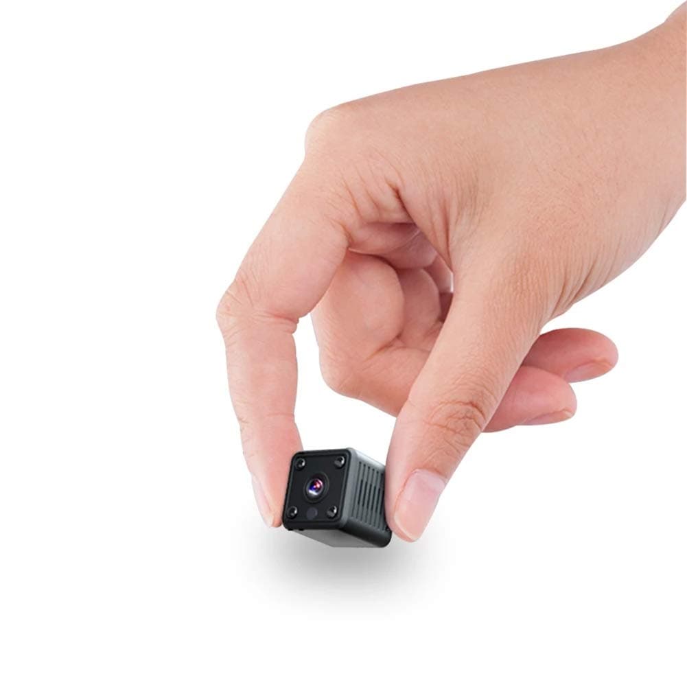 Mini Spy Camera, WiFi Wireless Hidden Camera, HM206 1080P HD Small Home Security Camera, Night Vision, Motion Detection, Rechargeable Tiny Nanny Cam for Indoor Outdoor