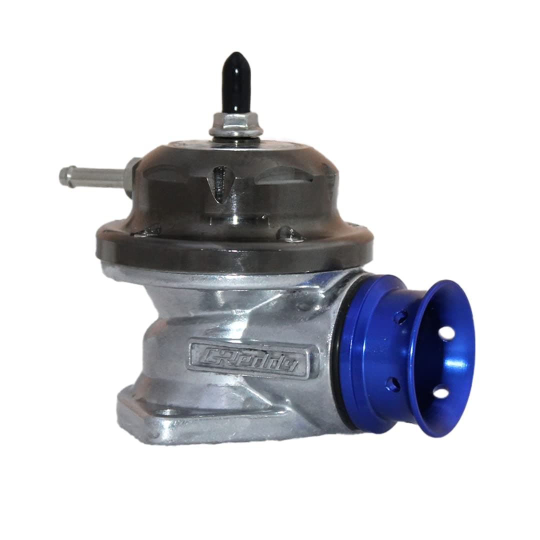 Winca Turbo Blowoff Valve, Universal Aluminum Billet Turbo Blowoff Valve 2.5" Flange Pipe Flange Adapter Pipe Replacement Type RS SDDBOVGRSBL FPG250 (Blue) Blowoff Valve