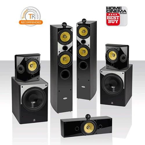 Crystal Acoustics T2-5.2-UL Optimised 5.2 System with THX Ultra2 Certified Fronts and Two 12" THX Ultra2 Subwoofers