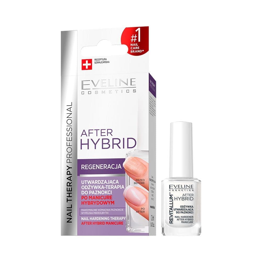 Hybrid Manicure Nail Hardener Revitalum Nail Air Conditioner, Beige, 12 ml