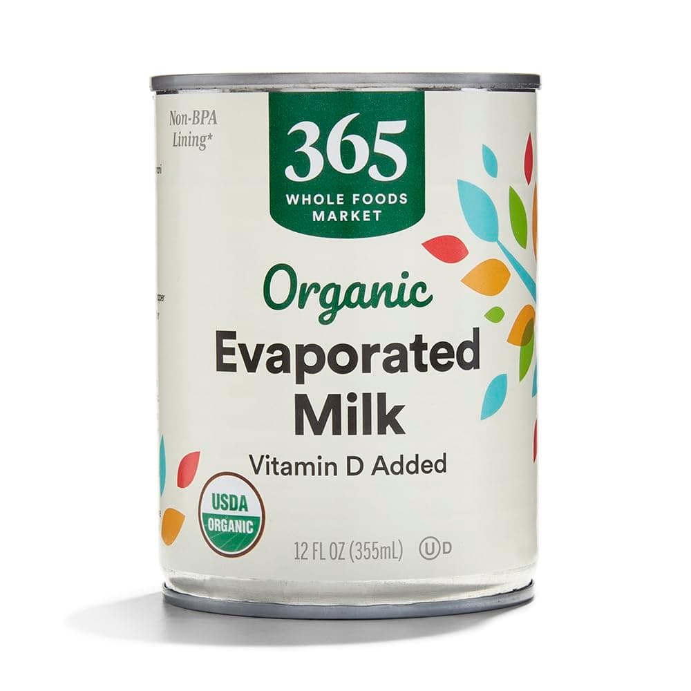 Organic Evaporated Milk, 12 oz