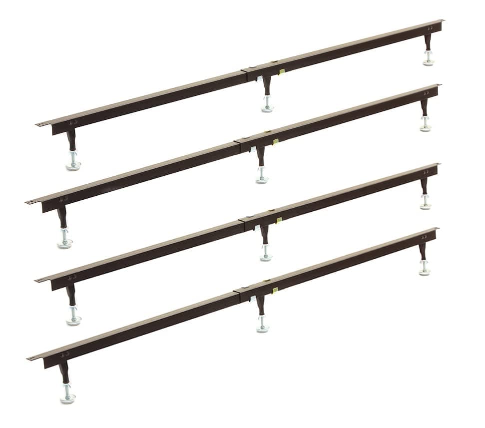 Heavy Duty High Profile Universal Bed Slats Center Support System for Wooden Beds Holds 1400 Pounds King Size