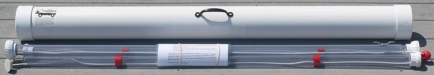 (12 feet) with case, Check When Your Septic Tank Needs to be Pumped. Large 1 inch Diameter to Prevent Getting clogged. Core Sampler/Sludge Sampler