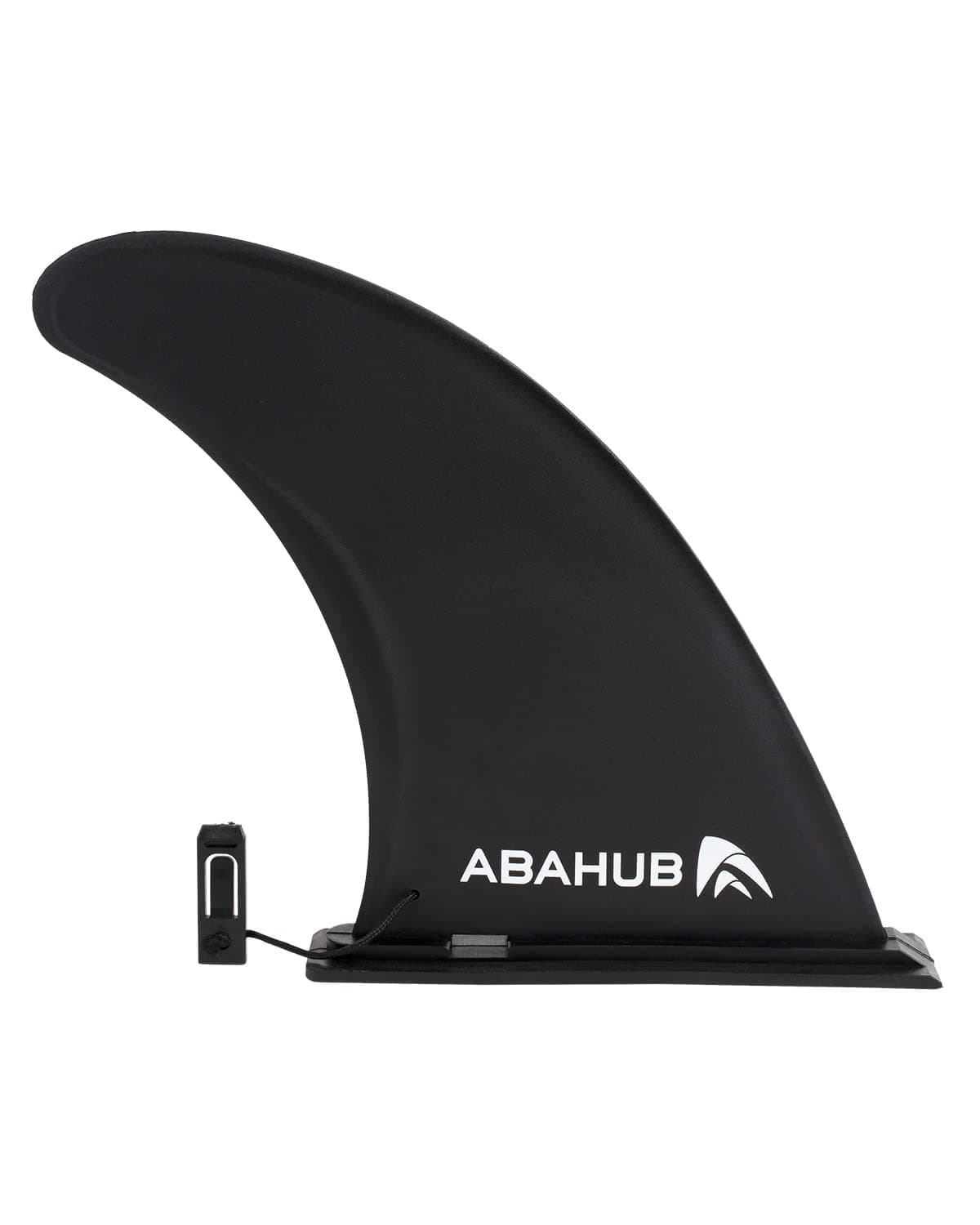 Abahub 9/10'' SUP Single Center Fin with 1 Fin Screw, Fiberglass Reinforeced 9/10 inch SUP Replacement Fins for Surfing, Surfboard, Stand-up Paddle Board, Longboard, Black/Blue/White