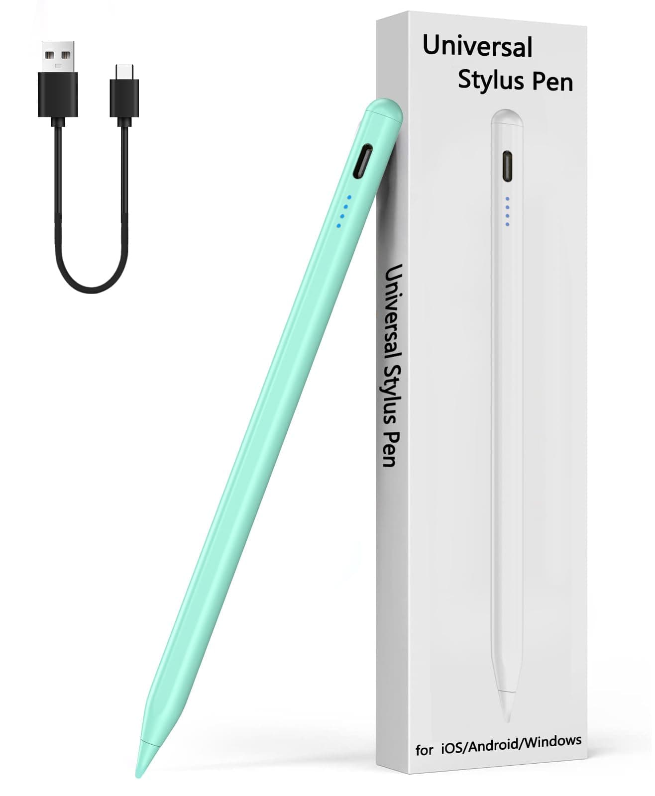 Aimery Active Stylus Pen for Touchscreen Android iPhone Tablet Phone,Touch Screen Pen for iPhone/iPad/Pencil/Samsung/iOS/Lenovo/Huawei/Vivo - Green