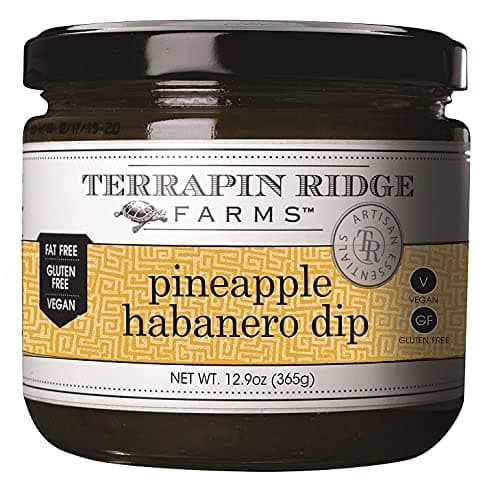 Terrapin Ridge Farms Pineapple Habanero Dip – Sweet and Spicy Gourmet Spread, 12.9 oz Jar