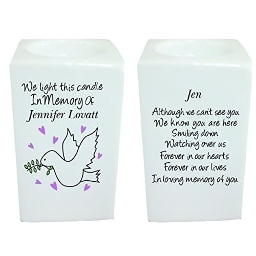 Doves Memorial Tea Light Holder