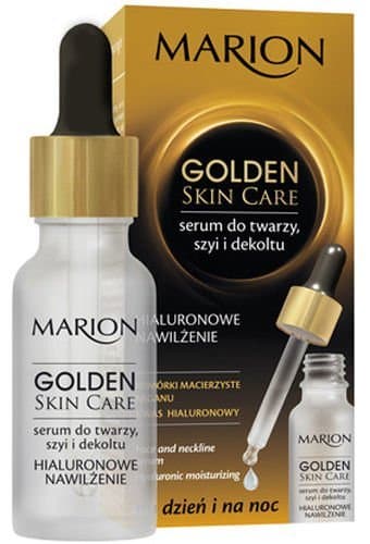 Marion Golden Skin Care Face and Neck Hyaluronic serum