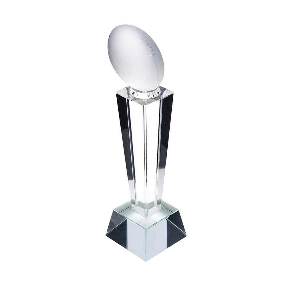 BYCY Crystal Perpetual Fantasy Football Trophy