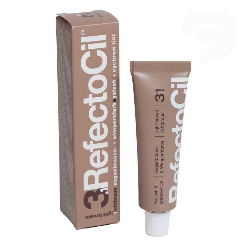 Refectocil #3.1 - Light Brown Cream Hair Dye - Size 0.5oz/15ml by RefectoCil