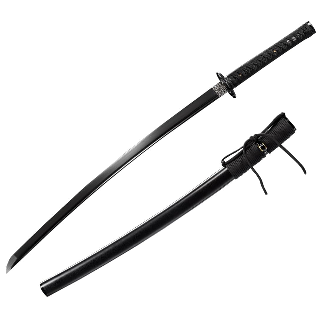 Black Samurai Japanese Sword Katana Swords Hand-Forged
