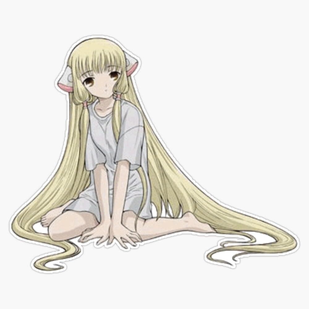 Chobits Chi Sticker Vinyl Waterproof Sticker Decal Car Laptop Wall Window Bumper Sticker 5"