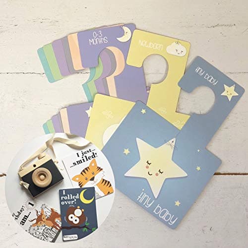 Belo and Me Baby Wardrobe Dividers and Milestone Cards Gift Set
