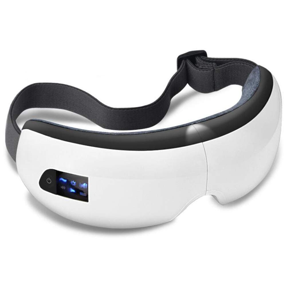 XGLL Eye Temple Massager with Heating, Air Pressure,bluetooth music Temple Massager, Foldable Rechargeable