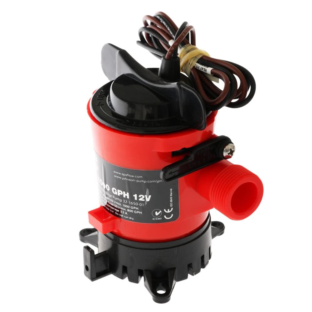 32903 Cartridge Bilge Pump with Dura-Port - 1000 GPH
