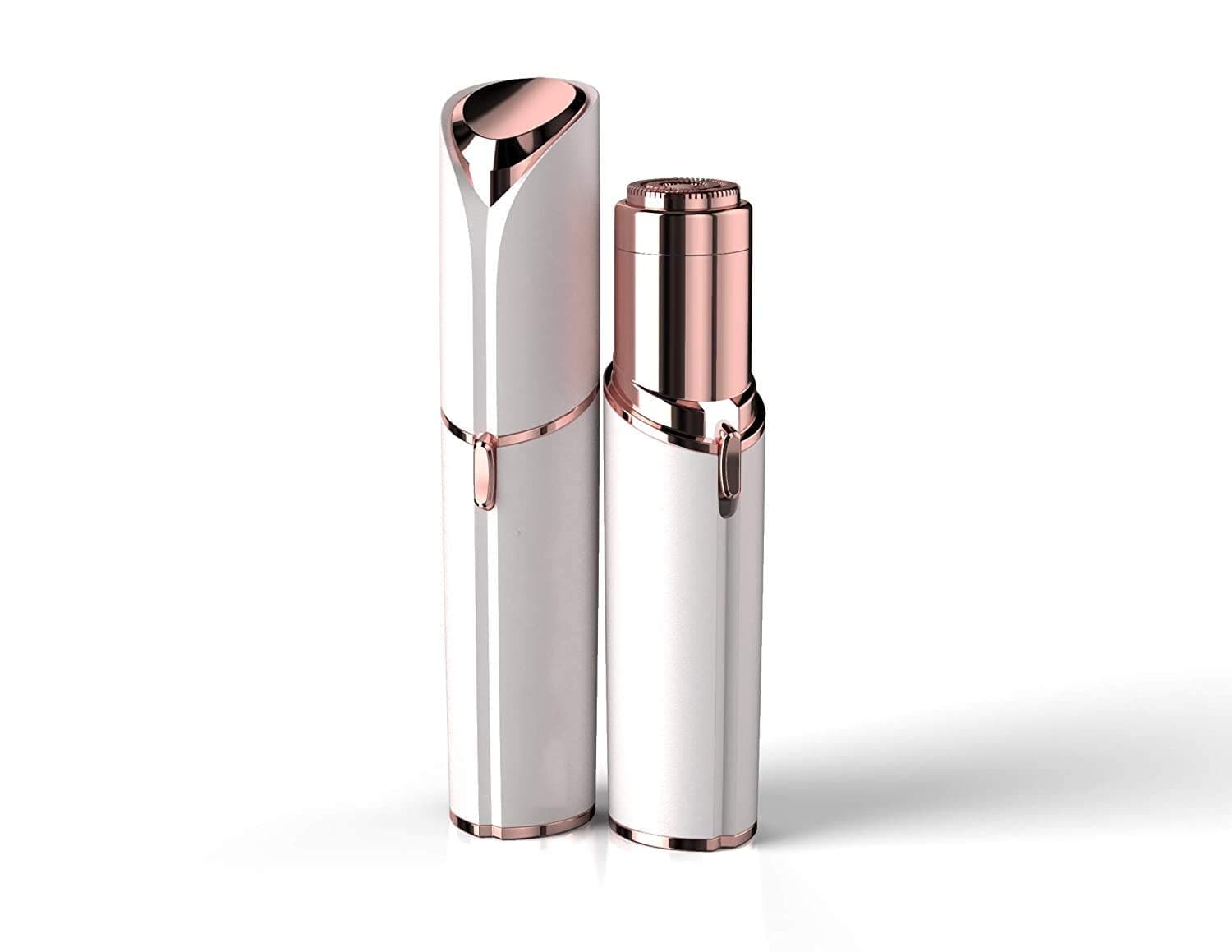 Flawless and Painless Facial Hair Remover for Women’s Cheeks, Lips, Chin and Neck, Smart Touch Switch with AA Battery