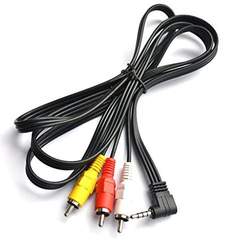 AV A/V Audio Video TV-Out Cable/Cord/Lead for Panasonic Camcorder K2KC4CB00020