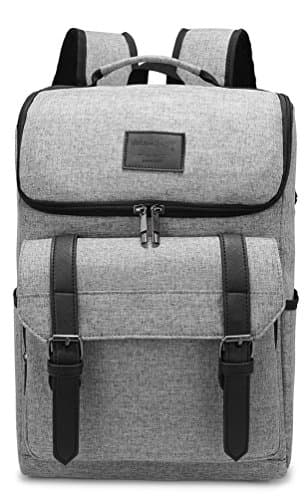 Laptop Backpack College School Bookbag Lightweight Travel Backpack - Grey