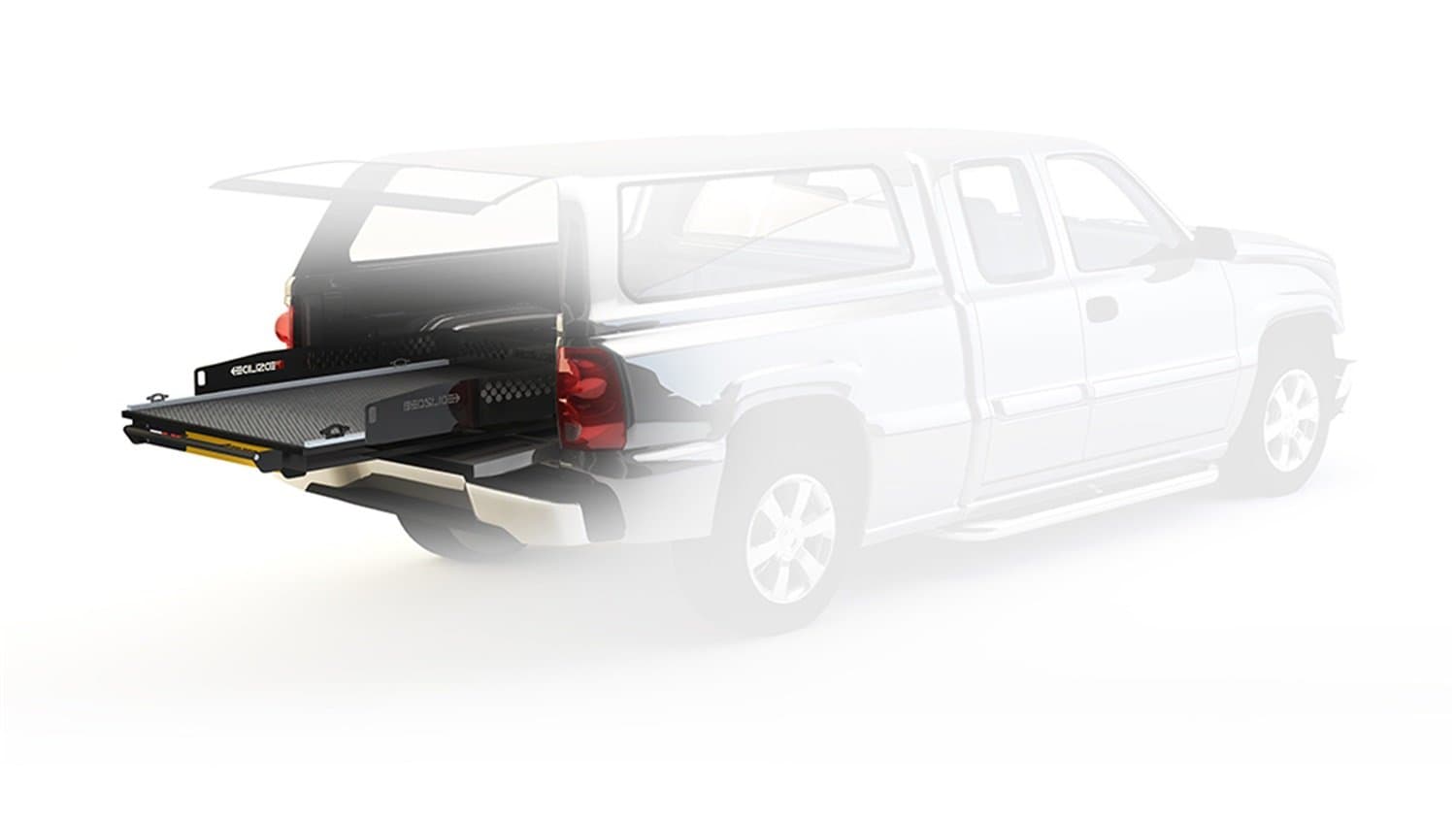 BEDSLIDE CONTRACTOR (63" X 47") | 15-6347-CG | Durable Sliding Truck Bed Cargo Organizer | MADE IN THE USA | 1,500 lb Capacity (Silver)