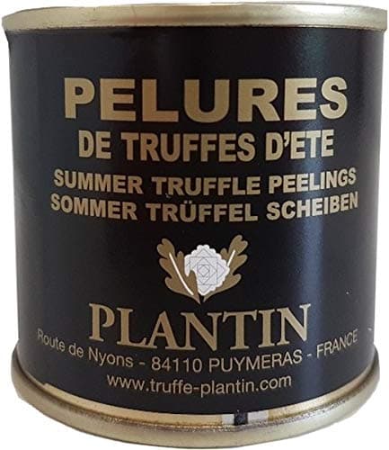 Plantin - Genuine White Summer Truffles Tuber Aestivum 50g tin (1.76oz) Peelings