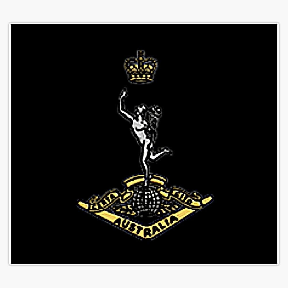 Royal Australian Corps of Signals Badge Sticker Bumper Sticker Vinyl Decal 5"