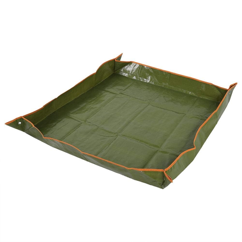 Garden Plant Seedling Repotting Tray Indoor Transplanting Operating Tidy Flower Potting Mat 93 * 93cm/36.61 * 36.61in