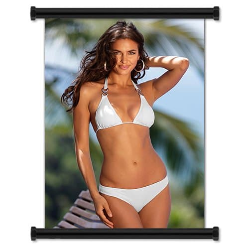 Irina Shayk Sexy Model Fabric Wall Scroll Poster (32" X 46") Inches