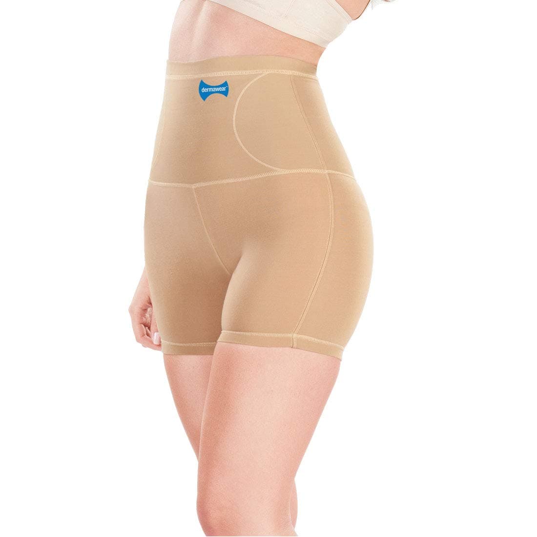 dermawearWomen Cotton Blended Mini Shaper Aktiv Abdomen and HIPS Shapewear