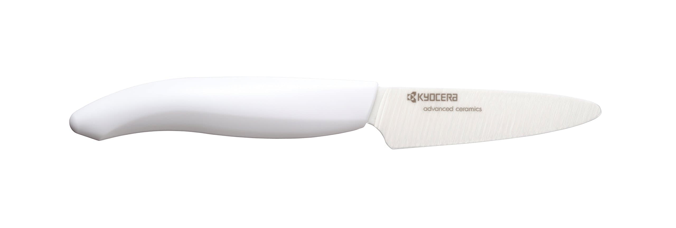 FK-075 WH-WH EU - 7.5cm Ceramic Pairing knife - White Handle