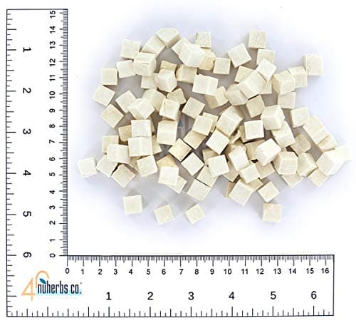 Poria Cocos - Hoelen - Cubed Fu Ling - Certified Organic 1 lb - Nuherbs