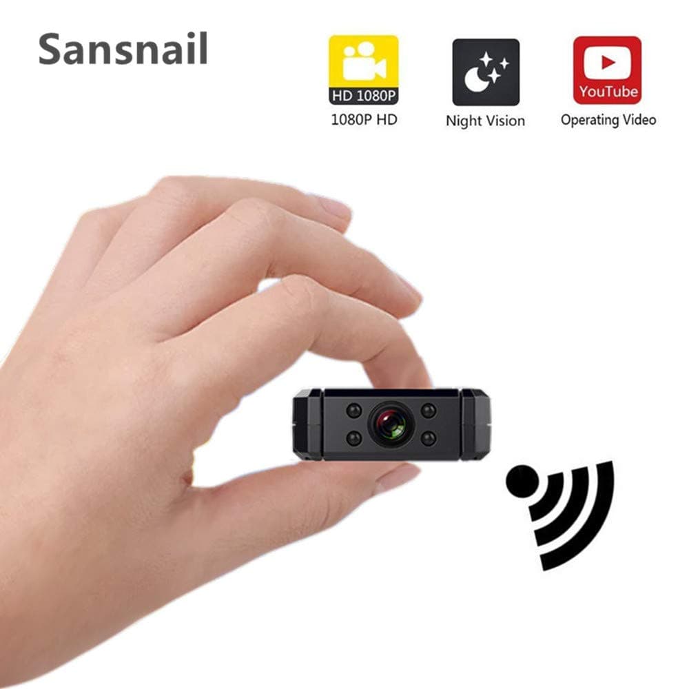 Sansnail SQ15 WiFi Micro Camera Mini P2P cam IP Camcorder Infrared Night Vision Motion Detection Wide Angle DV Mini 4K HD Camera
