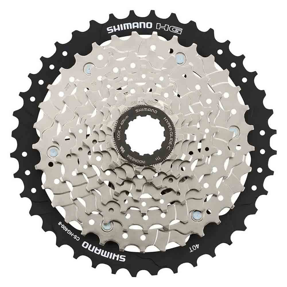 Unisex Cshg4008140 CS HG400 8 Speed Cassette 11 40T, Silver, 40 Teeth UK