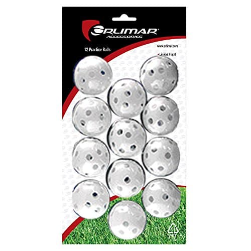 Orlimar Practice Wiffle Golf Balls White 12 Pack