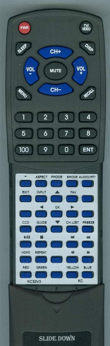 Replacement Remote for KC or Silo KC32V3, SL65V