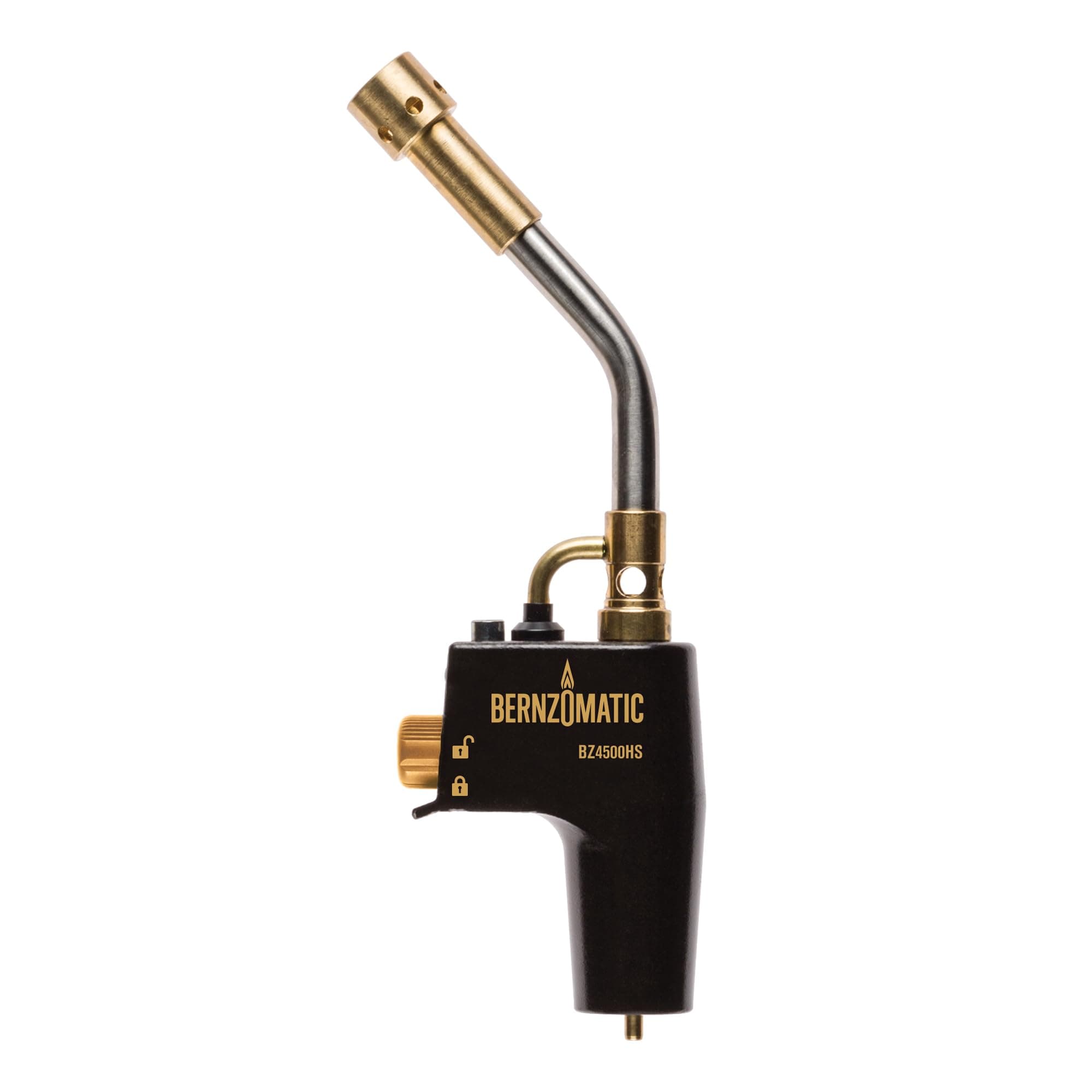 Bernzomatic bz4500hs heat shrink hand torch with auto on/off ignition, pressure regulated for use while inverted