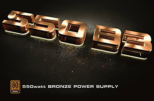 EVGA 550 B3, 80+ BRONZE 550W, Fully Modular, EVGA ECO Mode, 5 Year Warranty, Compact 150mm Size, Power Supply 220-B3-0550-V1