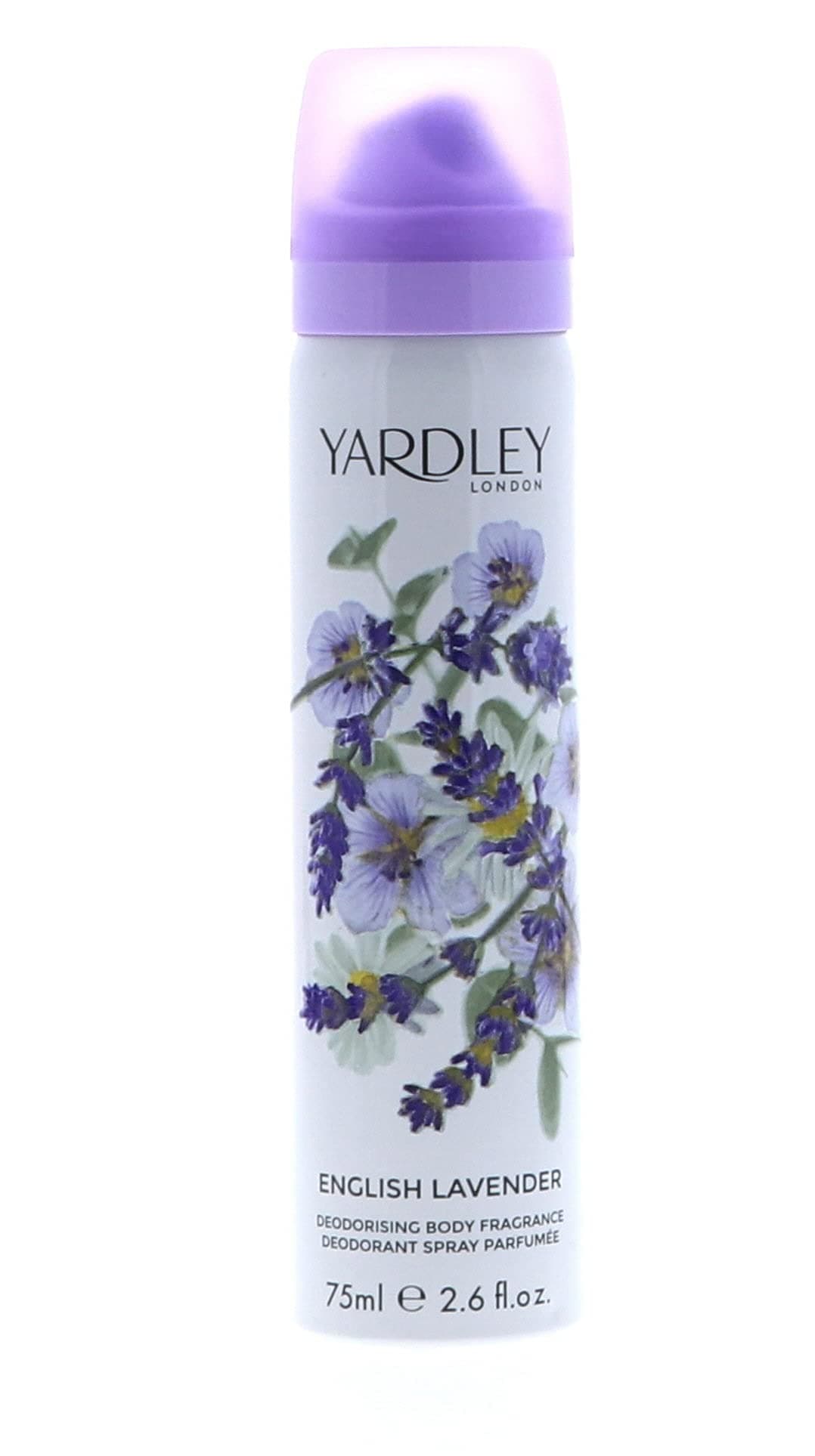 Yardley English Lavender Body Spray 2 x 2.5oz (75ml)