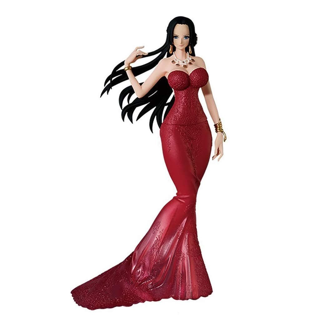 siyushop Boa Hancock [Red Dress]: One Piece X Lady Edge Wedding Statue - High 16.8 Inches
